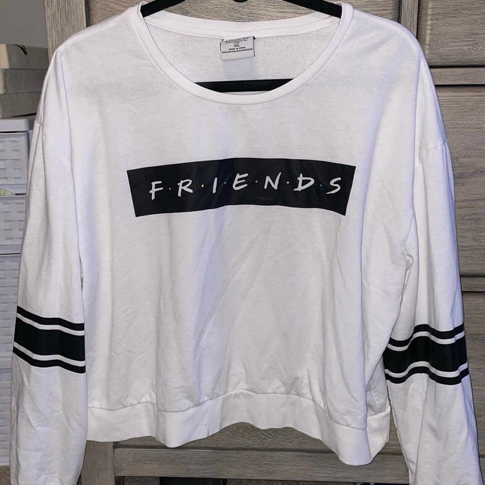 cropped crewneck